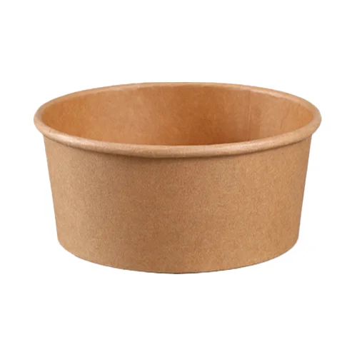 Salad Bowl 1300ml S · Round Kraft Salad Bowls (lids) · product image
